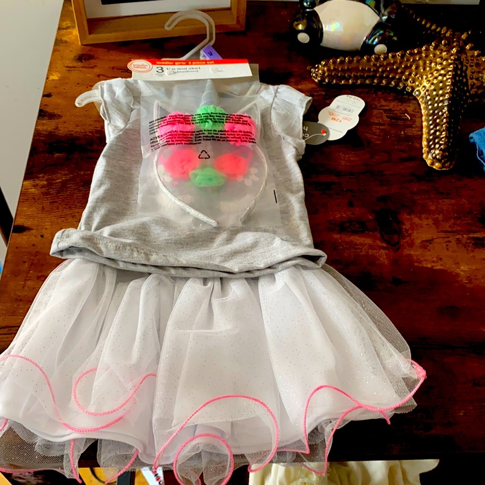 Unicorn tutu set